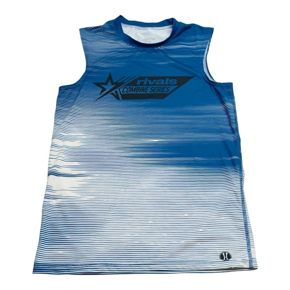 HOLLOWAY Men's Muscle T-Shirt‎ Sleeveless Dry -Excel Sports Tee Size Medium